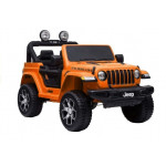 Elektrické autíčko Jeep Rubicon 4x4 - oranžové